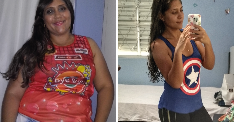 Superação Mirelly Malheiro: “eliminei 35kg em apenas 6 meses”