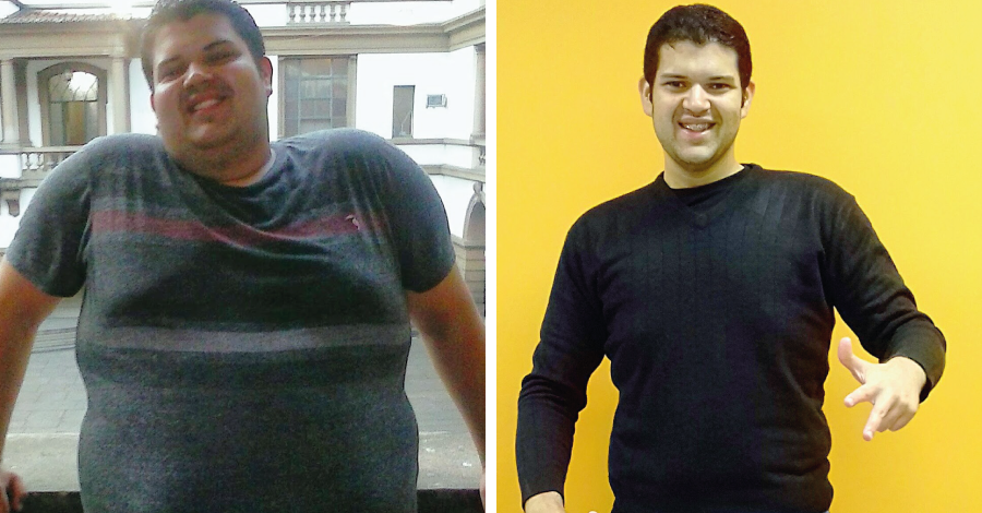Superação Anderson: menos 62kg em 10 meses e mais autoestima