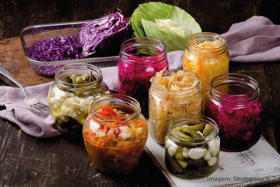 Vegetais fermentados – benefícios e como fazer